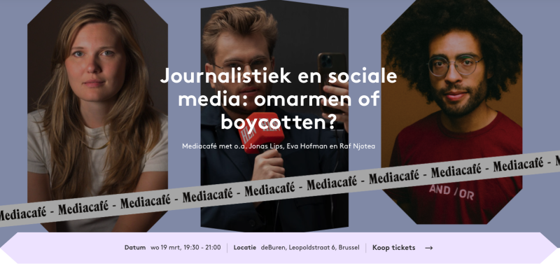  Journalistiek en sociale media: omarmen of boycotten?