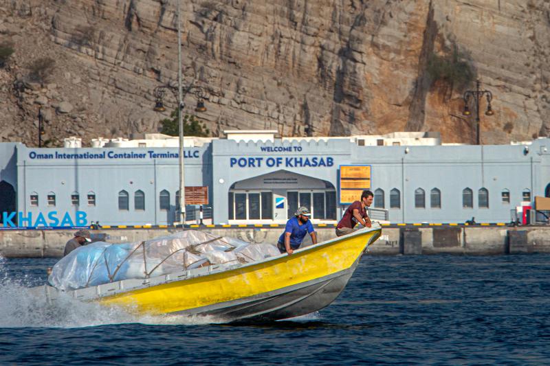 Oman — Port of Khasab