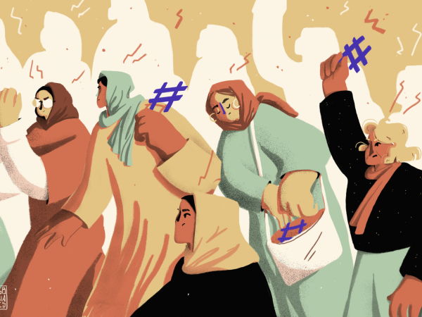women on the street