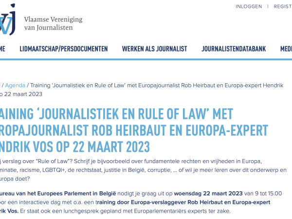 rule of law