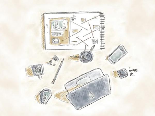 Vervuilend verkeer in de straten van Lagos