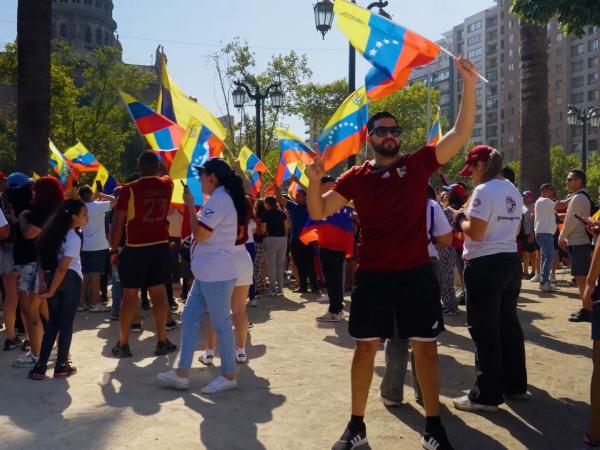 Venezolaanse vluchtelingen in Chili